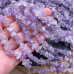 Крошка Аметист лавандовый ширина бусин ~ 7-9 мм