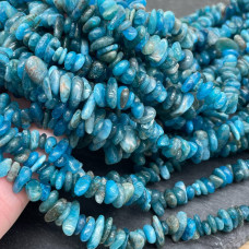 Крошка Апатит ширина бусин ~ 7-9 мм