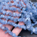 Крошка Кварц голубой (тонированный) ширина бусин ~ 7-9 мм