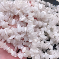 Крошка Лунный камень ширина бусин ~ 8-10 мм