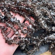 Крошка Раухтопаз ширина бусин ~ 8-10 мм