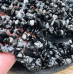 Крошка Снежный обсидиан ширина бусин ~ 6-9 мм