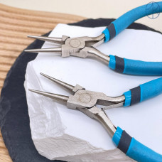 Круглогубцы цвет голубой