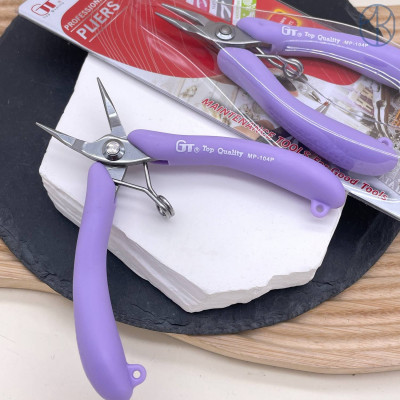 Круглогубцы сиреневые GT MP-104P