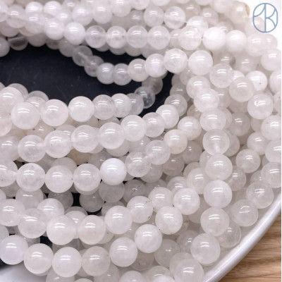 Кварц белый №1 8 мм