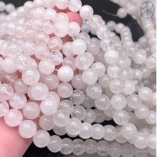 Кварц белый №1 8 мм