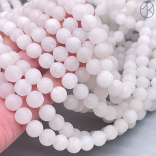 Кварц Белый матовый 8 мм