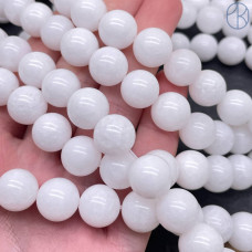 Кварц белый тонированный №1 12 мм