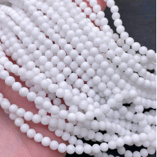 Кварц белый тонированный №1 4 мм