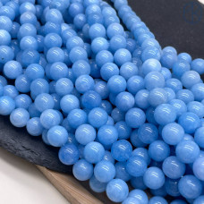 Кварц голубой тонированный №1 10 мм