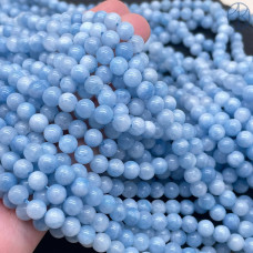 Кварц голубой тонированный №1 6 мм