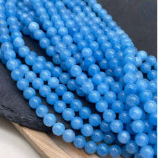 Кварц голубой тонированный №2 6 мм