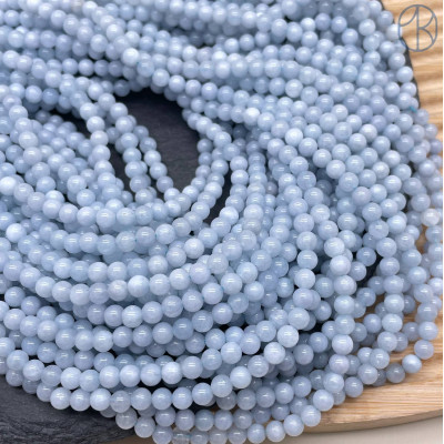 Кварц голубой тонированный 4 мм