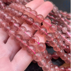 Кварц клубничный №2 8 мм Кварц клубничный №2 8 мм