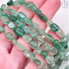 Кварц клубничный зеленый ~ 6-8 мм