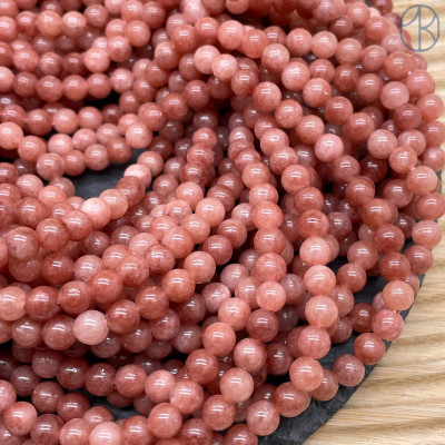 Кварц красно-коричневый тонированный 6 мм