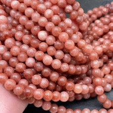 Кварц красно-коричневый тонированный 6 мм