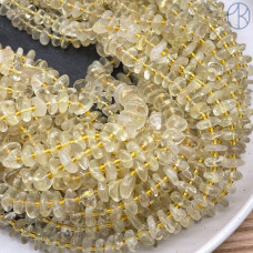 Кварц лимонный сколы ~ 9-12 мм