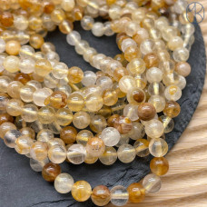 Кварц мандариновый 6 мм
