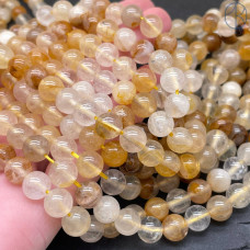 Кварц мандариновый 8 мм