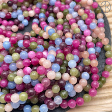 Кварц микс тонированный №10 6 мм