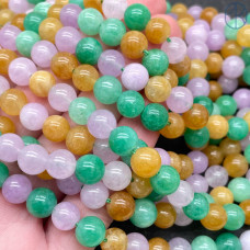 Кварц микс тонированный №5 8 мм