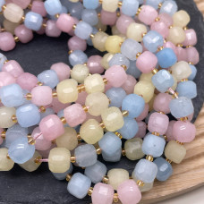 Кварц микс тонированный №7 9 мм