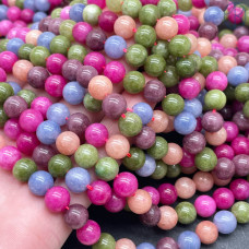 Кварц микс тонированный №9 8 мм