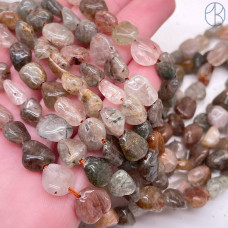 Кварц Рутиловый галтовка ~ 10-12 мм