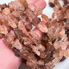 Кварц рутиловый куски ~ 8-12 мм