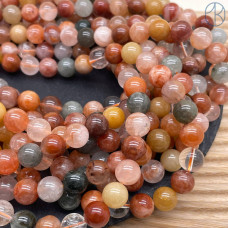 Кварц Рутиловый микс №1 10 мм Кварц Рутиловый микс №1 10 мм