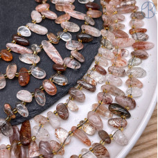 Кварц рутиловый сколы ~ 12-16 мм