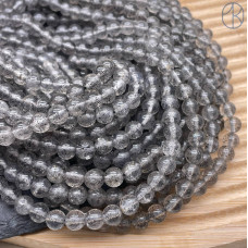 Кварц с включениями биотита 6 мм