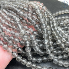 Кварц с включениями биотита 6 мм