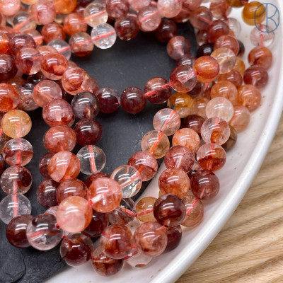 Кварц с включениями Гетита №1 8 мм