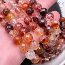 Кварц с включениями Гетита №1 8 мм