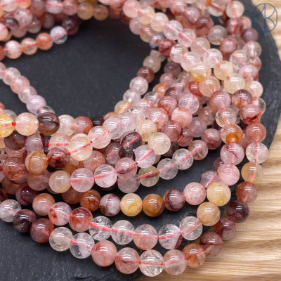 Кварц с включениями Гетита 6 мм