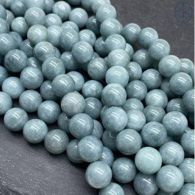 Кварц серо-зеленый тонированный 12 мм