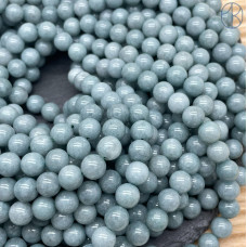 Кварц серо-зеленый тонированный 8 мм