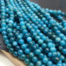 Кварц синий тонированный №3 6 мм