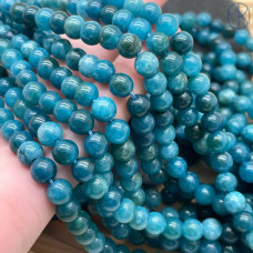 Кварц синий тонированный №3 6 мм