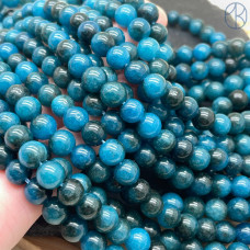 Кварц синий тонированный №3 8 мм