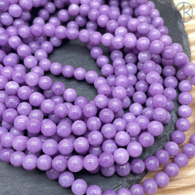 Кварц сиреневый тонированный №1 6 мм