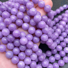 Кварц сиреневый тонированный №1 8 мм