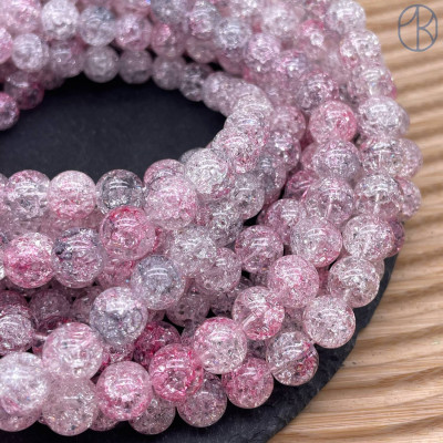 Кварц снежный микс №1 (имитация) 10 мм