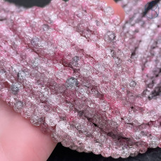 Кварц снежный микс №1 (имитация) 6 мм