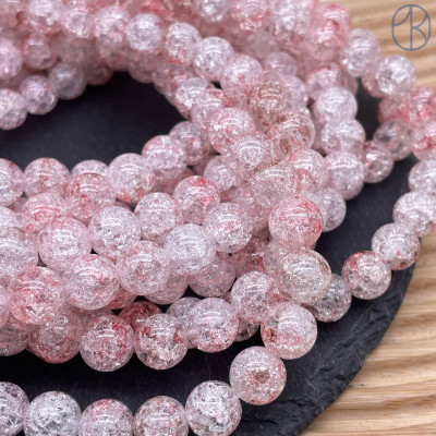 Кварц снежный микс №3 (имитация) 10 мм