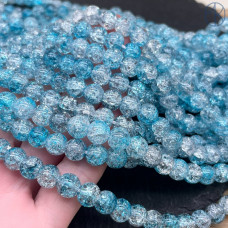 Кварц снежный микс №4 (имитация) 8 мм Кварц снежный микс №4 (имитация) 8 мм