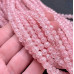 Кварц снежный светло-розовый (имитация) 6 мм