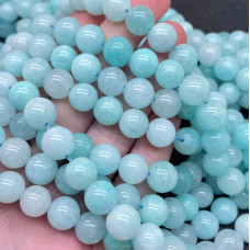 Кварц светло-бирюзовый тонированный №1 10 мм